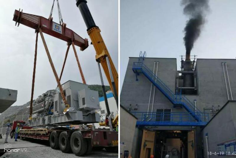 田灣核電41UBS廠房應(yīng)急柴油發(fā)電機啟動成功