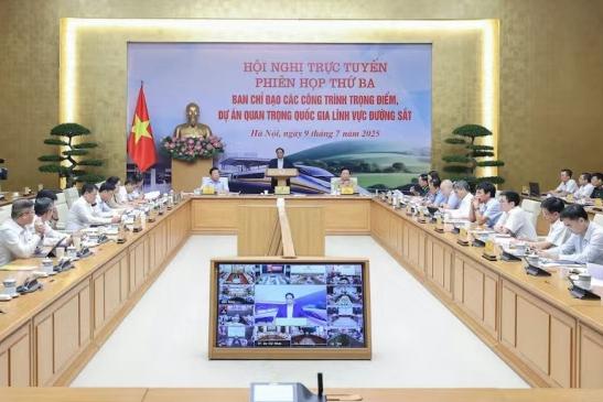 越南總理:8月啟動南北高鐵與老街-河內(nèi)-海防鐵路項目征地清理工作