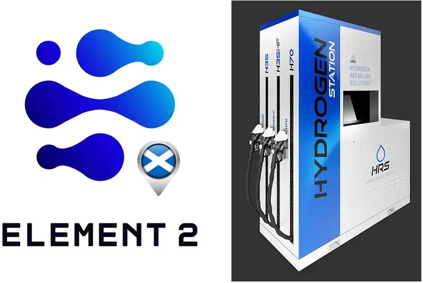 HRS與Element 2合作在格拉斯哥建設移動加氫站