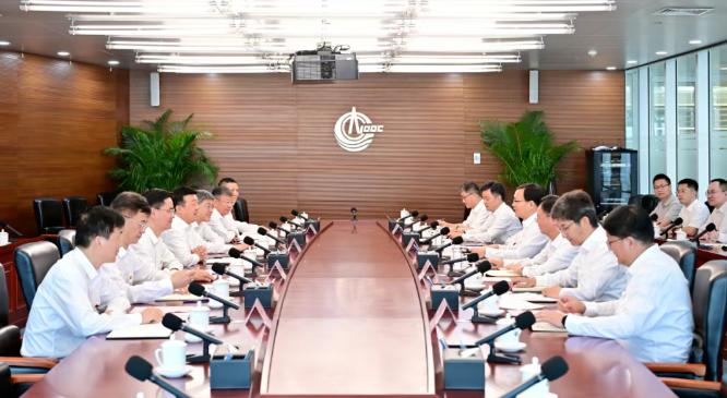 中國海油與中國大唐高層會談！