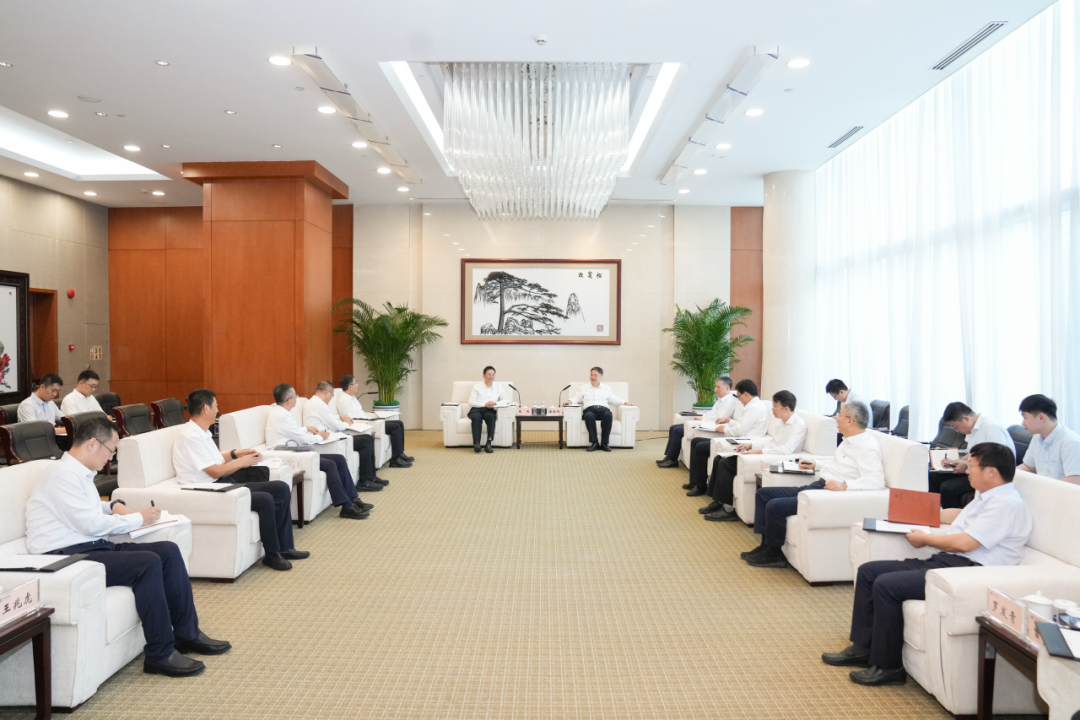 溫樞剛張文峰會見哈電集團(tuán)董事長黃偉、總經(jīng)理劉清勇