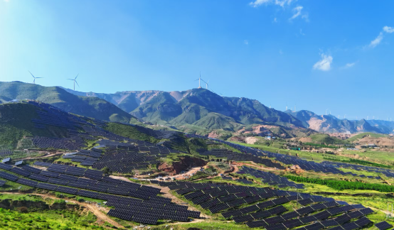 中國國華投資山陰縣100MW光伏儲氫項目并網發電