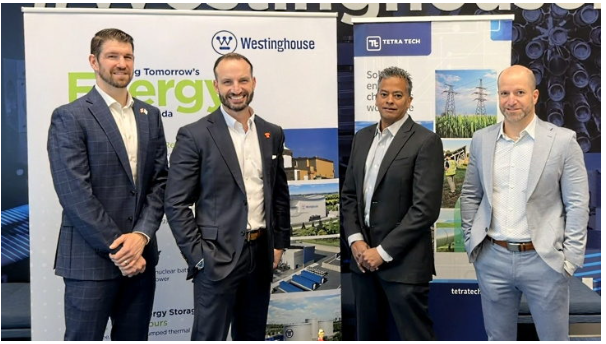 西屋公司與Tetra Tech達成核電項目合作，共同推進加拿大清潔能源發展